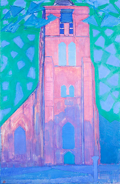 Church Tower at Domburg Piet Mondrian